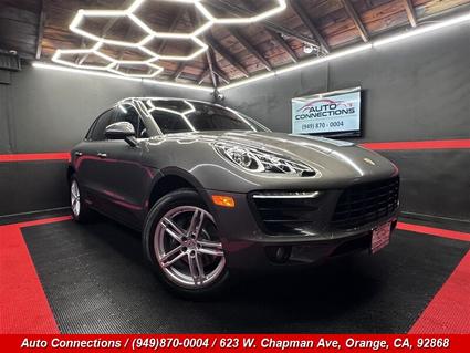 2018 Porsche Macan Orange CA