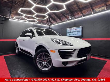 2018 Porsche Macan Orange CA