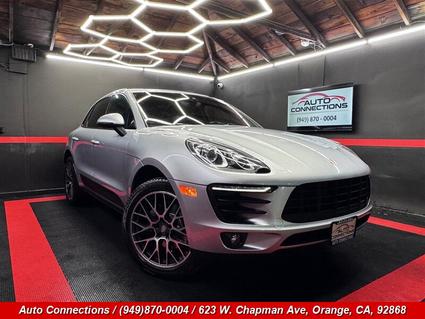 2018 Porsche Macan Orange CA
