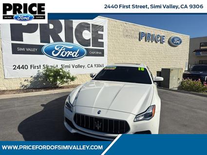 2018 Maserati Quattroporte S 2018 Maserati Quattroporte Simi Valley CA