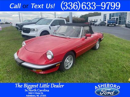 1986 Alfa Romeo Spider Asheboro NC